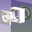 Wentylator łazienkowy DECOR 100CZ - 4